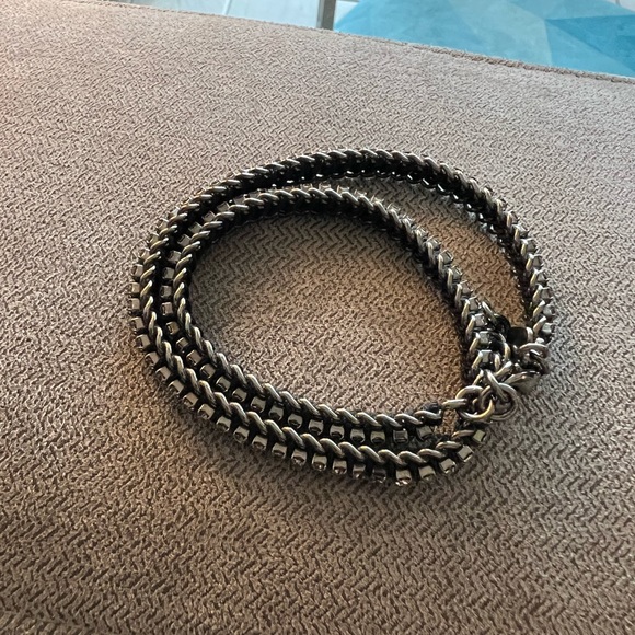 Stella & Dot Rhinestone Wrap Bracelet - Picture 2 of 4